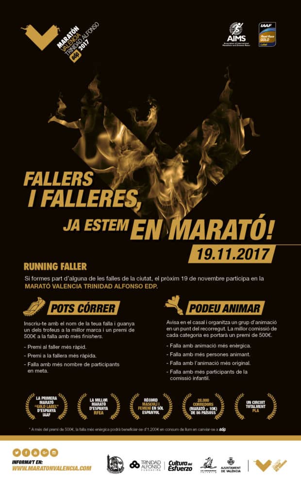 running fallero