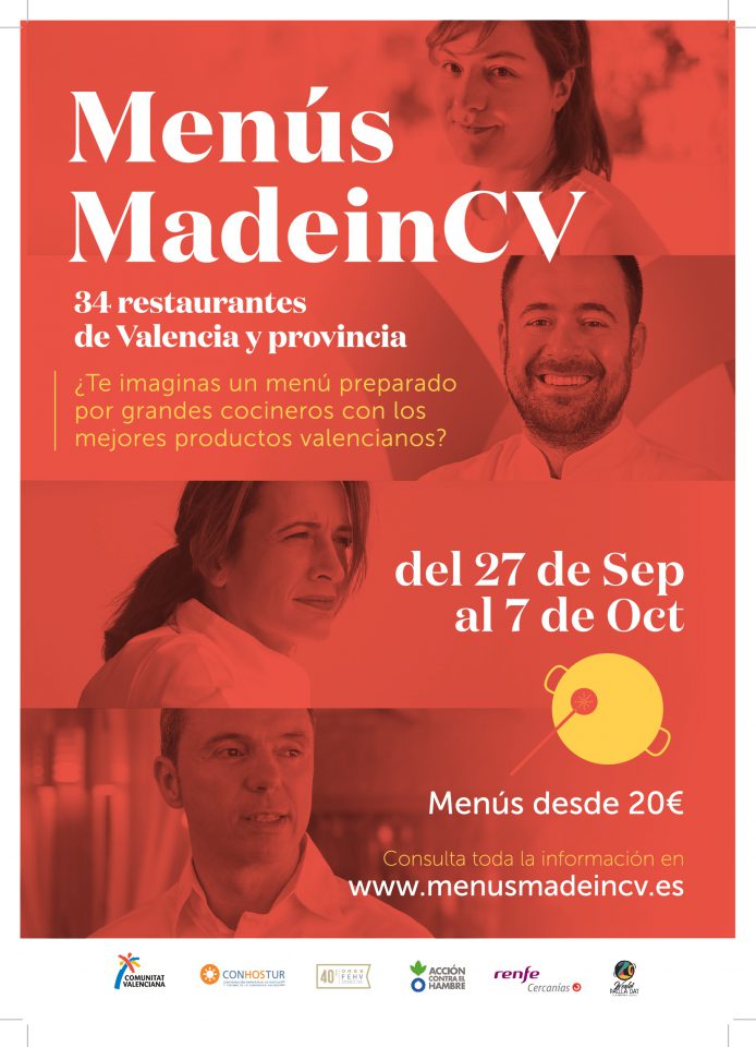 Las Jornadas Gastronómicas Menús MadeinCV