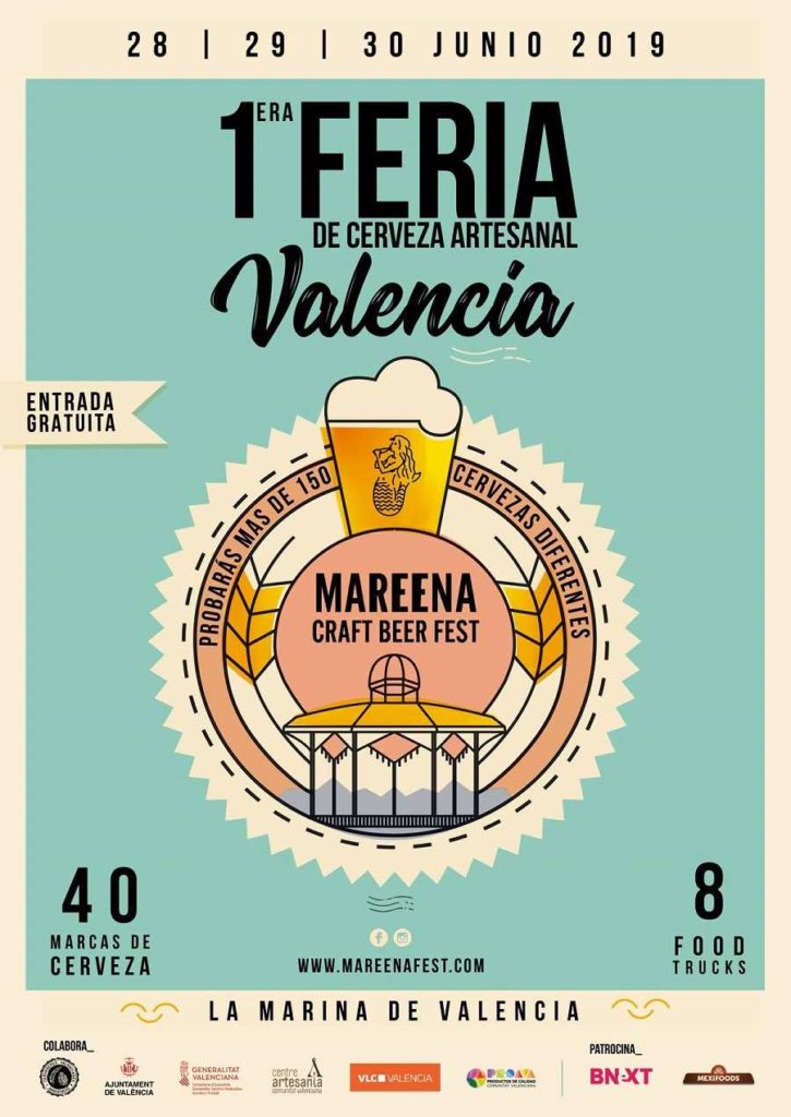 MAREENA CRAFT BEER FEST LLEGA A VALENCIA