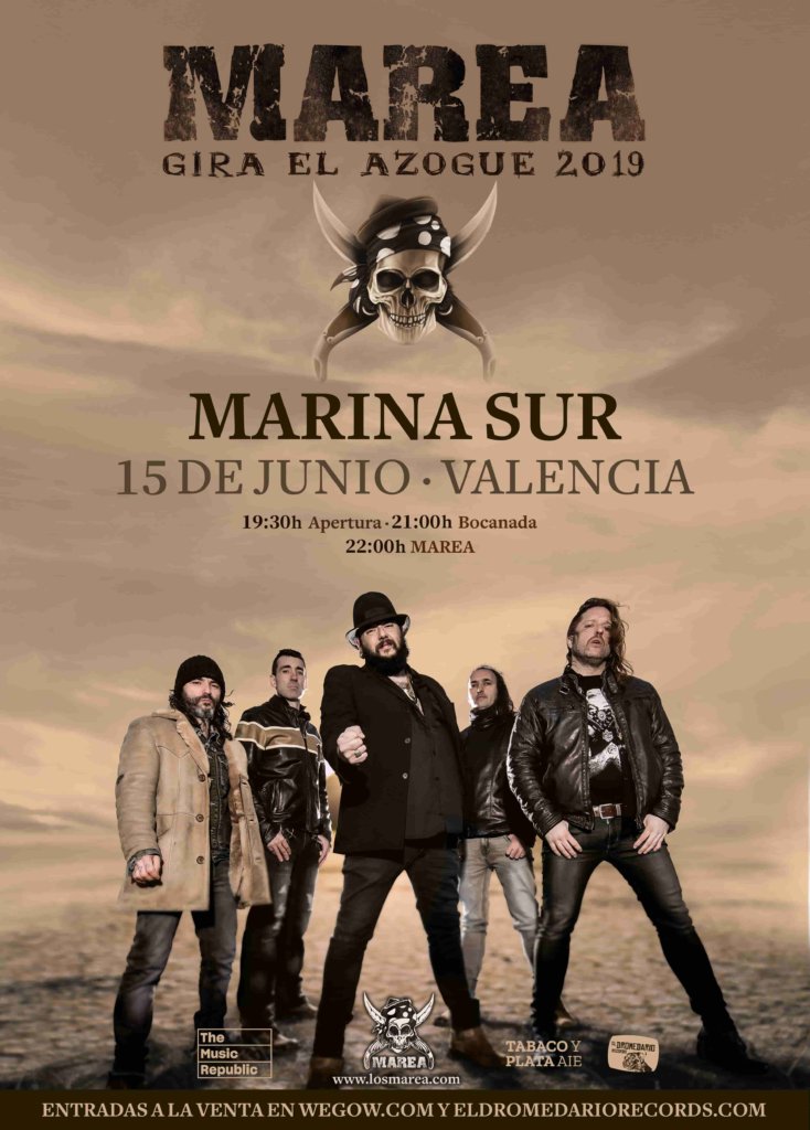 MAREA VUELVE A VALÈNCIA PARA PRESENTAR SU NUEVO TRABAJO, EL AZOGUE